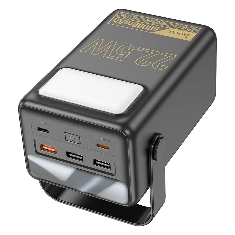 (60000mAh) PD 65W USB-C LED lampe de poche forte batterie chargeur batterie externe portable (60000mAh) PD 65W USB-C LED lampe de poche forte batterie chargeur batterie externe portable